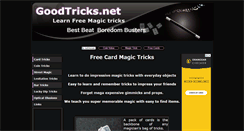 Desktop Screenshot of goodtricks.net